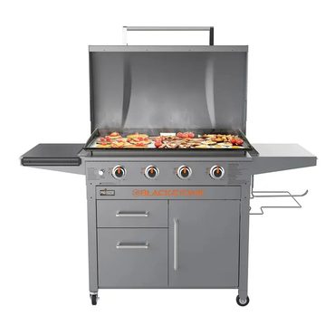 2026 Upgraded Direct Source Blackstone ProSeries 4-Burner 36" Griddle Cooking Station with Hood Value
