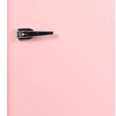 Limited Basic Line Frigidaire Retro Bar Fridge 3.2 Cu Ft, Pink/Coral, Compact with Bottle Opener Practical