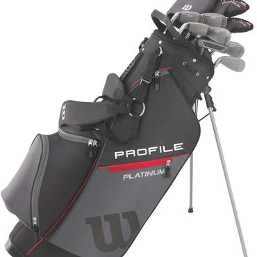 Essential Pure Value WILSON Profile Platinum Club Set, Right-Handed, Stand Bag Modern