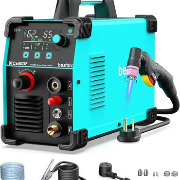Limited Simple Goods BTC500DP 7th Gen 50A Plasma Cutter, Dual Voltage 110/220V, Digital Display Distinctive