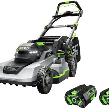 Revolutionary Basic Line EGO Power+ 21-Inch 56V Self-Propelled Cordless Lawn Mower with 2x 4.0Ah Batteries & Rapid Charger, Black Sensible