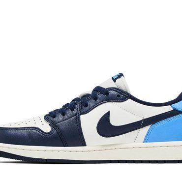 Popular True Basics Jordan 1 Retro Low OG 'Obsidian UNC' Universal