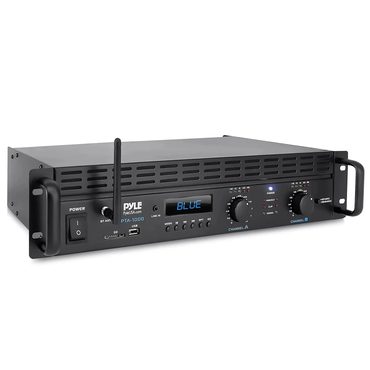 Advanced Pure Value 2-Channel Bluetooth Power Amplifier 2000W Bridgeable Rack Mount Stereo Receiver Budget