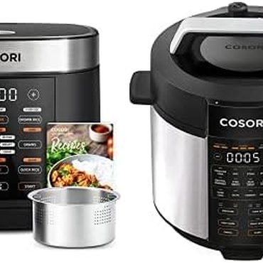 Premium Everyday Co COSORI Pressure Cooker 6QT, Stainless Steel, 9-in-1 Multi Cooker, 12 Safety Features Budget