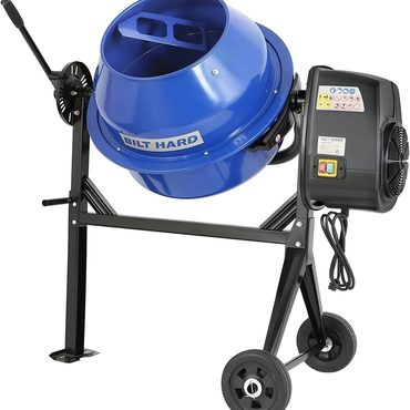 Limited Smart Pick BILT HARD 4 Cu.Ft Electric Cement Mixer, 550W, Portable Enhanced