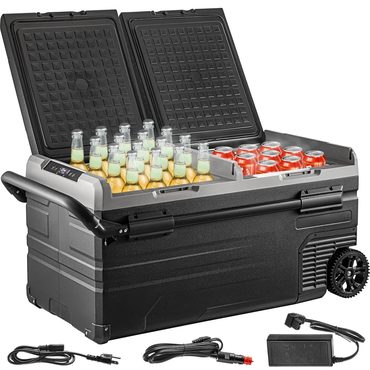 Select Standard Goods BENTISM 100Qt Portable Car Freezer 95L Refrigerator 12/24V Camping Fridge Freezer Original