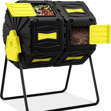 Limited True Basics Easy Assemble & Efficient Outdoor Compost Bin 45 Gallon Practical