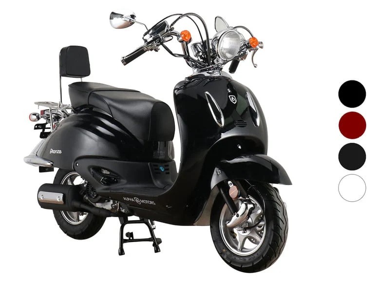 Durable True Basics Alpha Motors Mofaroller Firenze 50 ccm 25 km/h / 45 km/h, EURO5 Sound