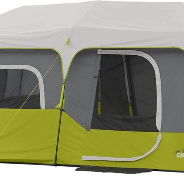 Premium Simple Goods Core 9 Person Instant Cabin Tent - 14' x 9', Green (40008) Functional