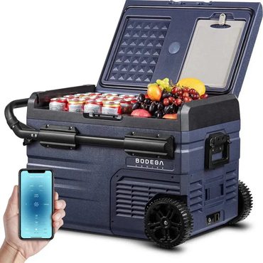 Brand New Everyday Co 12 Volt 37 Qt. Portable Car Refrigerator, Car Freezer for Outdoor, Camping, Travel, RV,APP Control Original