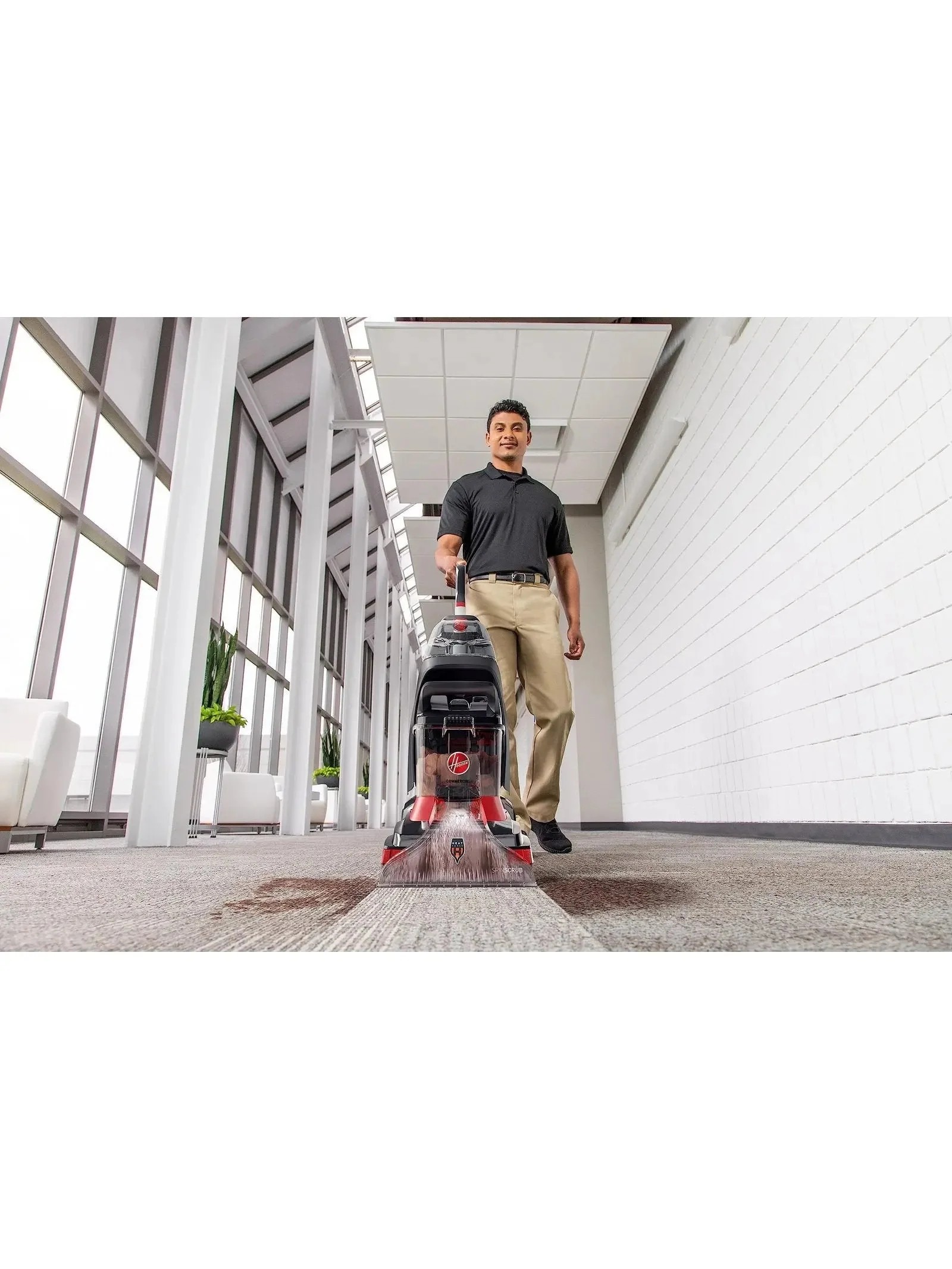 Limited Everyday Co Hoover Commercial PowerScrub XL Spot Extractor Carpet Cleaner CH68000V Black Budget