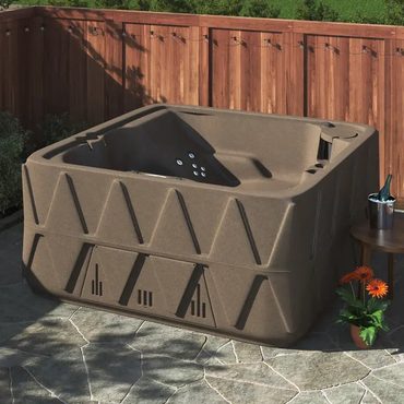 2026 Debut Smart Pick Aquarest Spas,Jet Square Plug And Play Hot Tub with Ozonator Enhanced