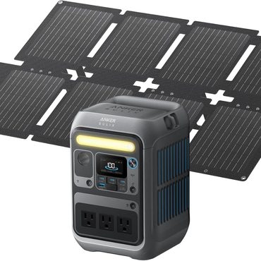 Brand New Everyday Co Anker SOLIX C300 Solar Generator 288Wh Power Station 60W Panel Budget