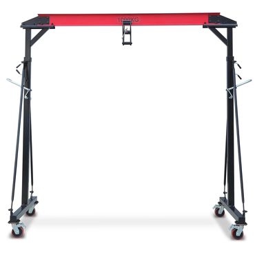 Premium Open Market 1 Ton Adjustable Gantry Crane 2200 lbs Capacity Portable Hoist Universal