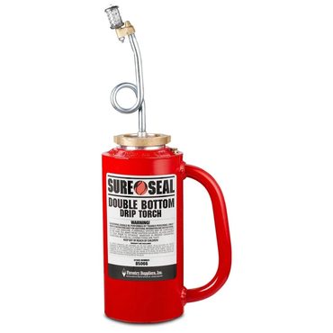Economy Simple Goods Forestry Suppliers Sure-Seal Red OSHA Double-Bottom Drip Torch Budget