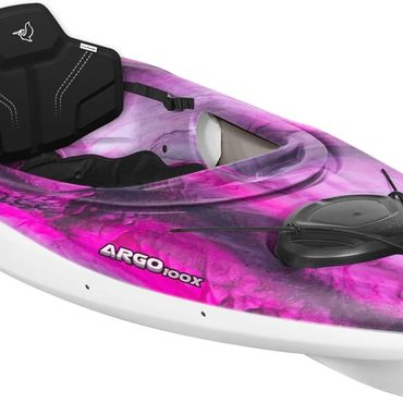 In Stock Simple Goods 2025 Pelican Argo 100X EXO – Premium Sit-in Recreational Kayak – Exo Cooler Bag Included – 10 ft – Stardust Fine