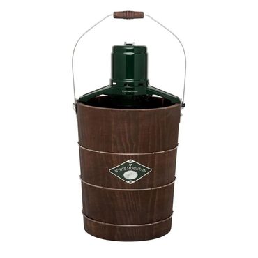 Limited Everyday Co White Mountain 6 Qt. Green and Brown Electric Ice Cream Maker Fine