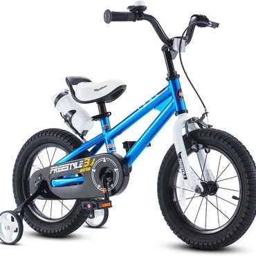 In Stock Open Market Royalbaby Kids Bike Freestyle BMX Bicycle with Training Wheels Kickstand Value