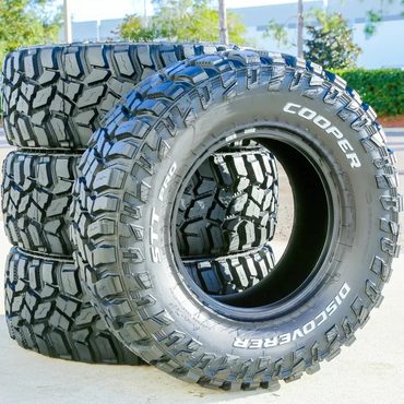 Economy Simple Goods Set of 4 (FOUR) Cooper Discoverer STT Pro LT 275/70R18 125/122P E 10 Ply MT M/T Mud Tires Modern