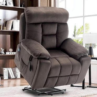 New 2026 Standard Goods Large Electric Massage Lift Recliner with Heat, Hidden Cup Holder Functional