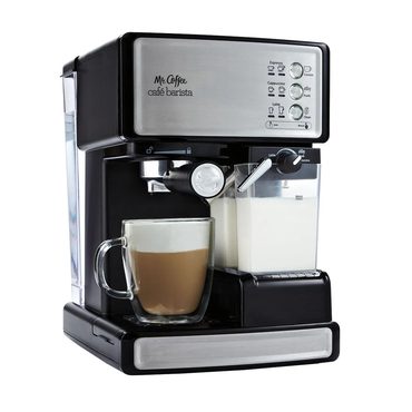 Brand New Clear Choice Mr. Coffee Cafe Barista Black & Silver Espresso Maker Sensible