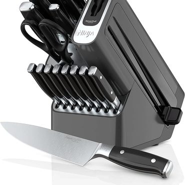 Limited Clear Choice Ninja K32017 Foodi NeverDull 17 Piece Premium Knife System Block Set Black Modern