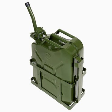 2026 Debut Standard Goods Gallon 20L Jerry Can Gas Diesel Fuel Steel Tank Green Holder mount Original