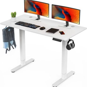 Advanced Simple Goods Electric Standing Desk 48 x 24 Inch Adjustable Height Electric with 3 Memory Controller Functional