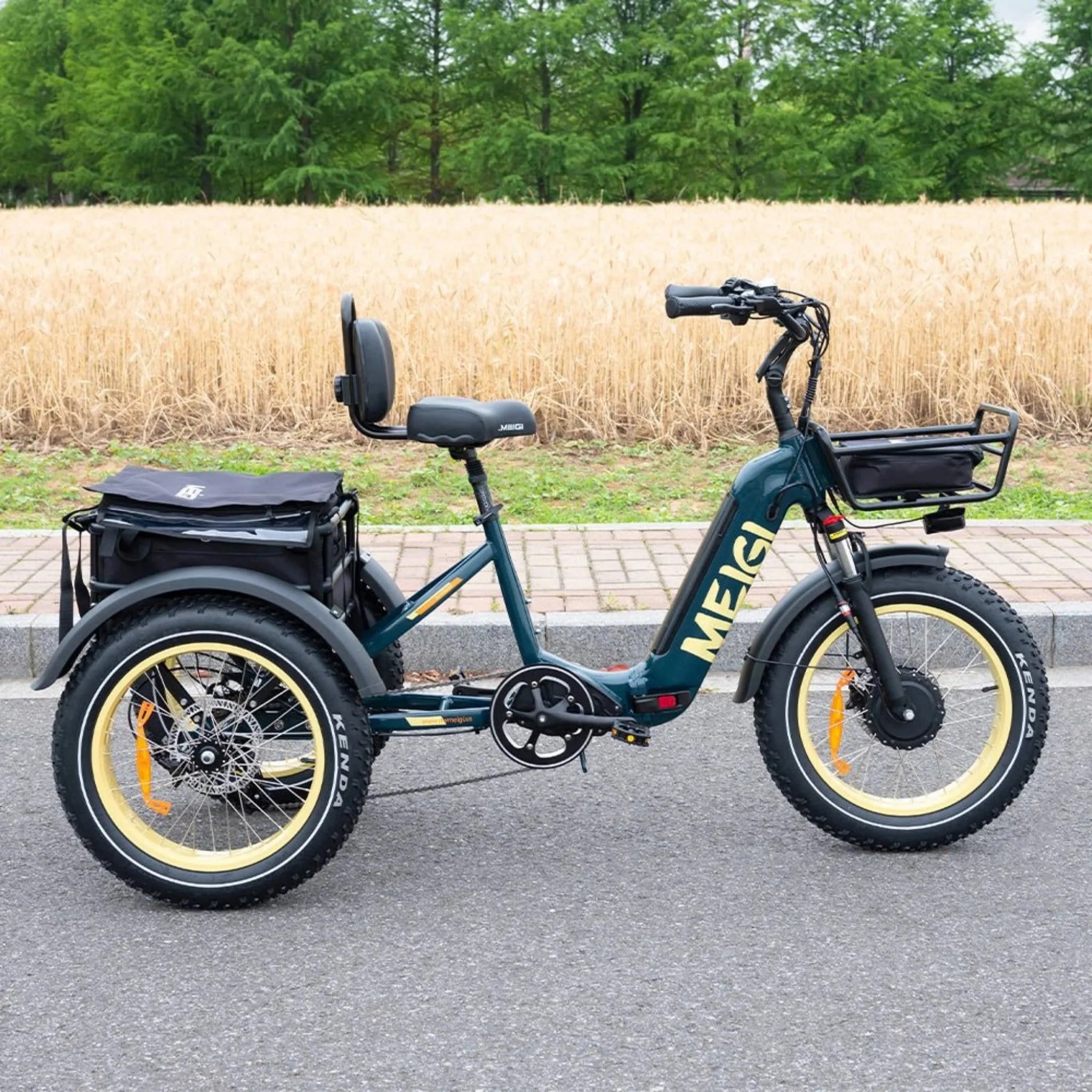 Genuine Open Market SILVERADO 20 48V/14AH 750W Foldable Fat Tire Electric Trike, 330LBS (96817362) Improved