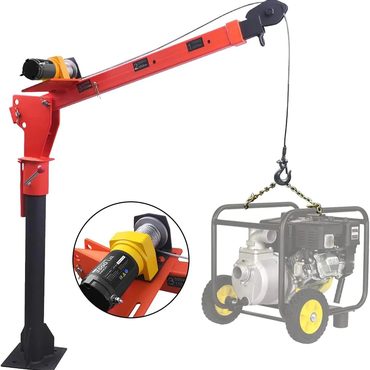 Limited Fresh Find Pismire Winch 0.5T Folding Truck-Mounted Bed Crane Hoist, 1100lb with 3500 Winch Improved