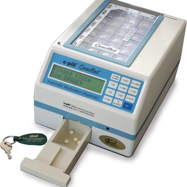 In Season Basic Line CompuMed - Tamper Resistant Automatic Pill Dispenser - AC Powered Modern