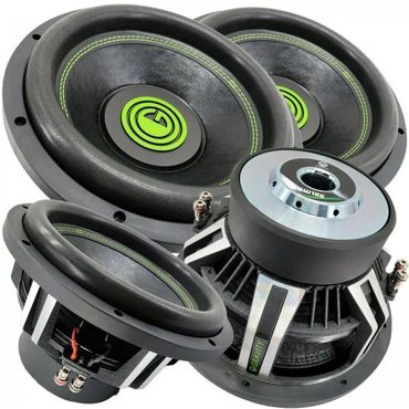 Annual True Basics 2 x Warzone 12 Inch 6000 Watt Car Audio Subwoofer w/ 2 Ohm DVC Power (2 Woofers) Modern