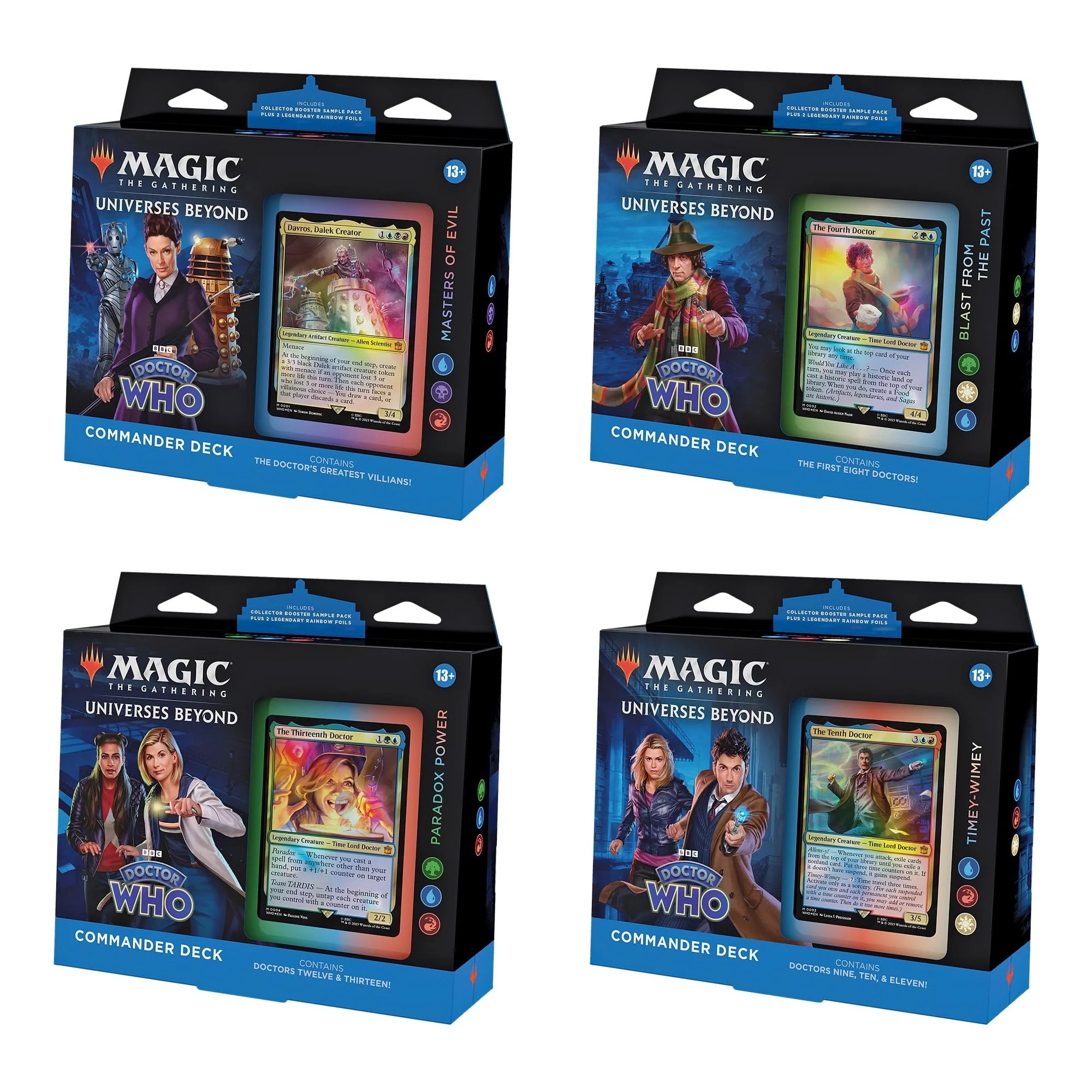 Annual Standard Goods Magic Gathering Doctor Commander Bundle Distinctive