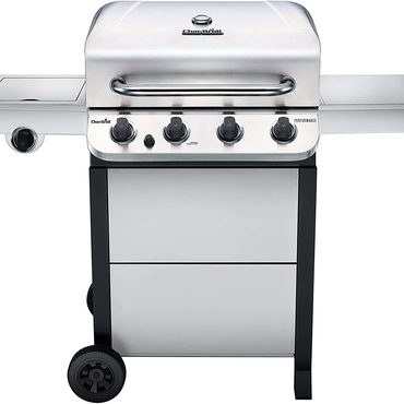 Limited Standard Goods Char-Broil 463377319 Performance 4-Burner Cart Style Liquid Propane Gas Grill, Stainless Steel Improved