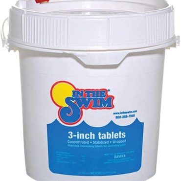 Advanced Fresh Find In The Swim 3 Inch Stabilized Chlorine Tablets for Swimming Pools, 50 Pounds Practical