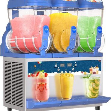 Limited Fresh Find Commercial Slushy Machine - 1000W 30L Tanks Slush Maker Machine 304 Stainless Steel Commercial Margarita Machi Functional