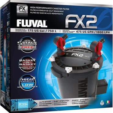 Genuine Simple Goods FX6 High Performance Aquarium Filter, Canister Filter for Aquariums up to 400 Gal. Value