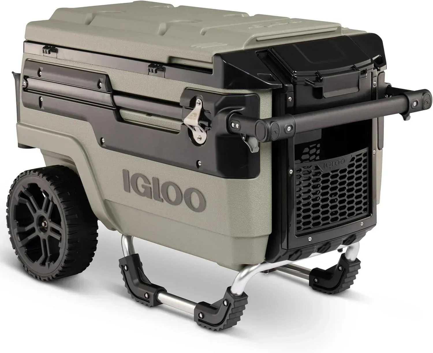 Popular Direct Source 70Qt Wheeled Cooler Insulated Hard Shell Ice Chest Practical