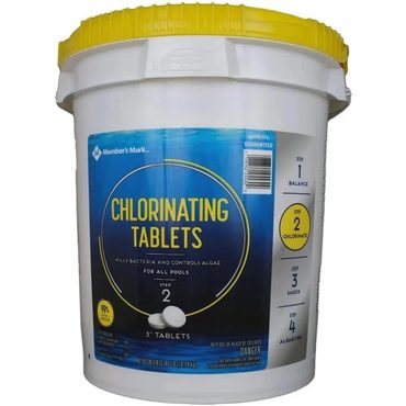 New 2026 True Basics Members Mark Chlorinating Tablets 40LB 3′′ Tablets Improved
