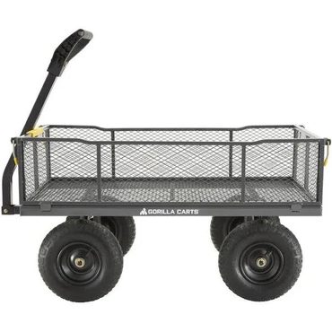 Limited Prime Select AGorilla Carts Steel Utility Cart 1000 lb. Capacity Original