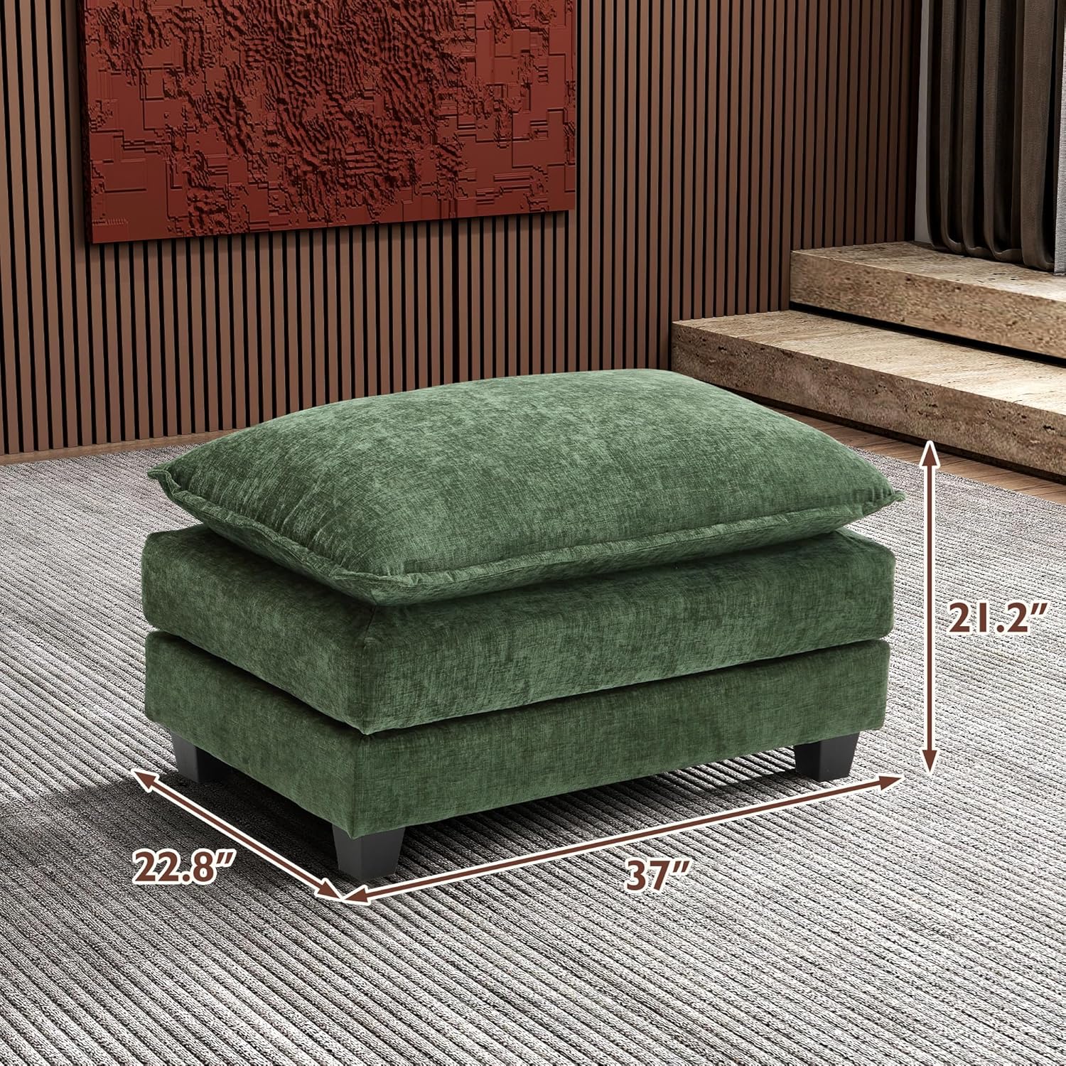 Premium Fresh Find Ihanherry 146" U-Shaped Modern Sofa Modular Sectional Cloud Couch Grey Practical