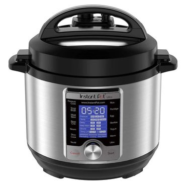 In Season True Basics Instant Pot Ultra Mini 3 Quart Programmable Cooker, Stainless Steel, 16 in 1, Silver Fine