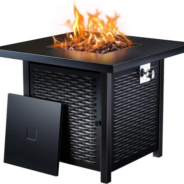 In Stock True Basics Gas Fire Pit Table, 50,000 BTU Outdoor Propane Fire Pit Value