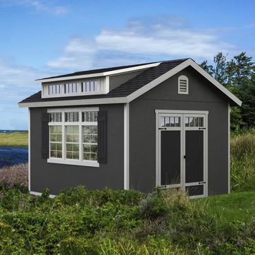 Advanced Open Market Windemere 10 ft. W x 12 ft. D Storage Shed Sound