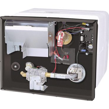 Revolutionary Standard Goods RV Water Heater G6A-8E, 6 Gallon, Gas, Polar White, Patented U-Tube Design Budget