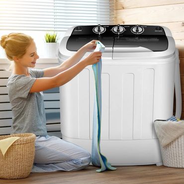 Brand New Pure Value Friendly Premium Portable Twin Tub Washer And Dryer Machine Enhanced