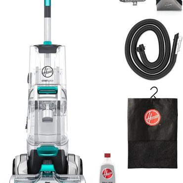 Limited True Basics Hoover SmartWash+ Automatic Carpet Cleaner FH52000 Turquoise Value