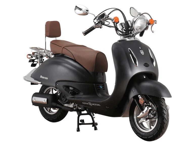 Durable True Basics Alpha Motors Mofaroller Firenze 50 ccm 25 km/h / 45 km/h, EURO5 Sound