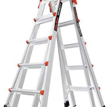 Durable Pure Value 22-Foot Velocity Multi-Use Ladder, 300-Pound Duty Rating, 15422-001 Modern