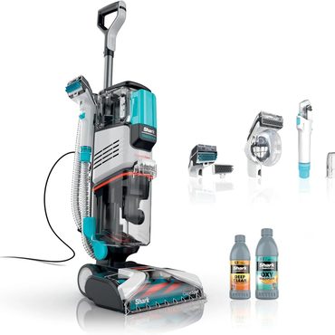 Limited Fresh Find Shark CarpetXpert EX201 Carpet Cleaner, Cyan, StainStriker Deep Cleaning for Pets Original